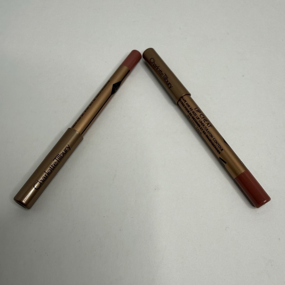 Charlotte Tilbury Lip Cheat Pillow Talk Lip Liner Duo 0.02 oz Each Travel Size